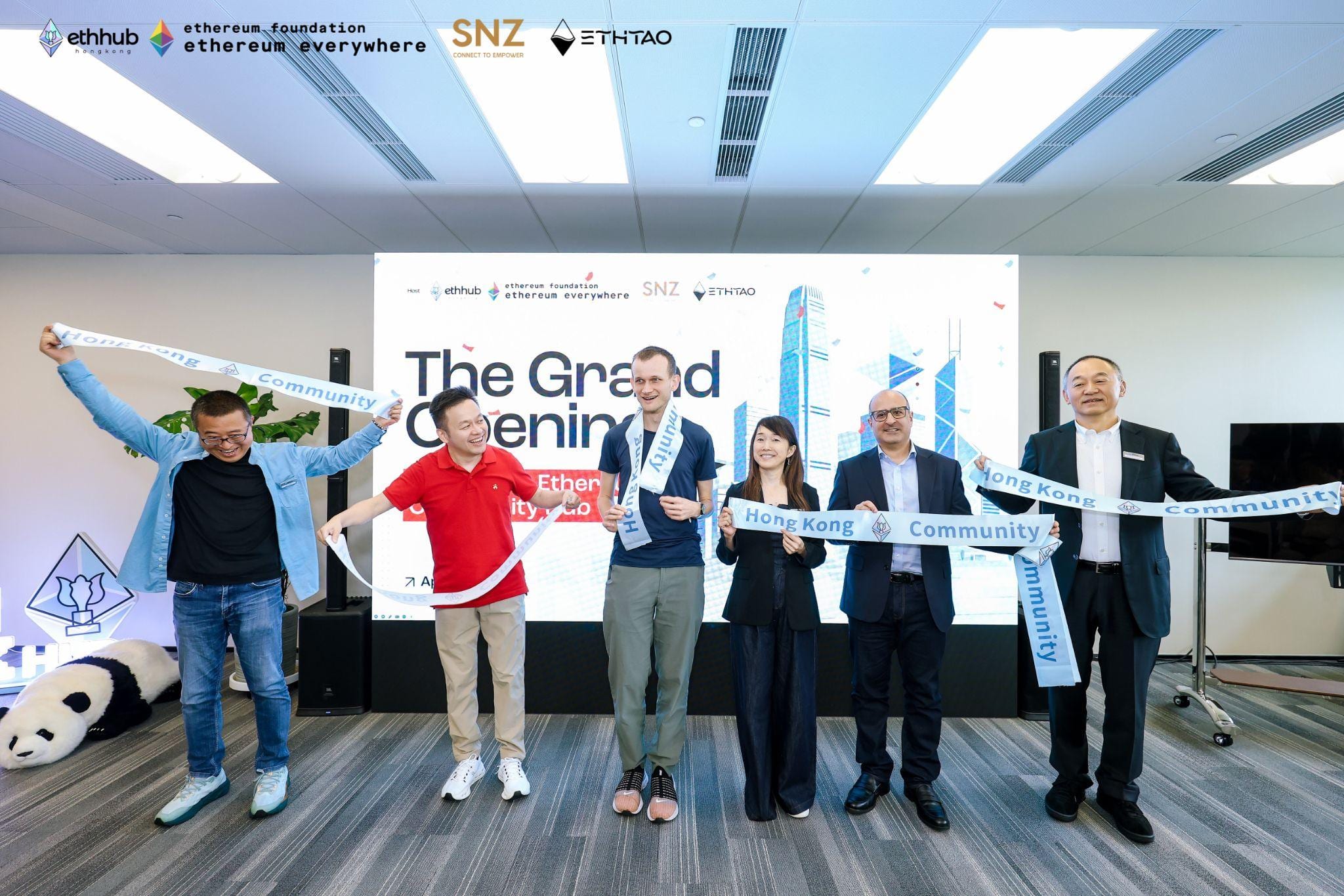 Asia's First Physical Ethereum Community Hub
Officially Launched in Hong Kong